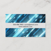 Circuitkaart | Moderne technologie Visitekaartje (Achterkant)