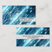 Circuitkaart | Moderne technologie Visitekaartje (Voorkant / Achterkant)