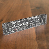 Circuitkaart Naambordje (Zijkant)