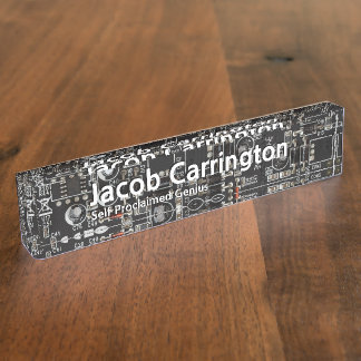 Circuitkaart Naambordje