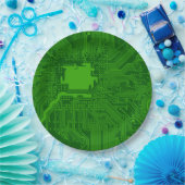 Circuitkaart Papieren Bordje (Feest)