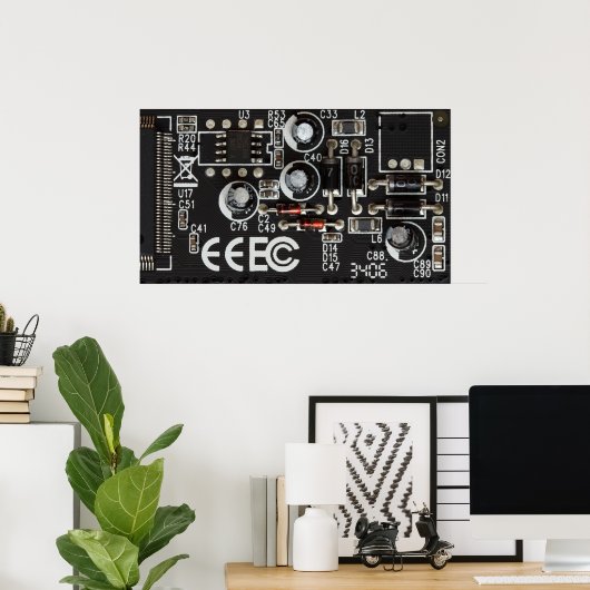 Circuitkaart Poster (Thuiskantoor)