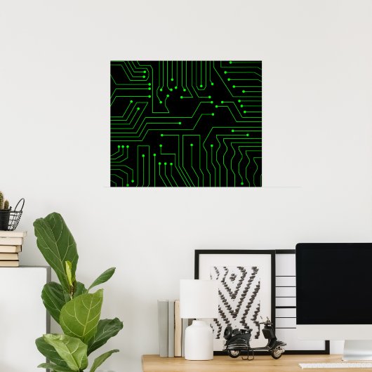 Circuitkaart Poster (Thuiskantoor)