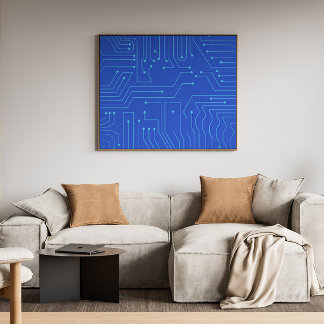 Circuitkaart Poster