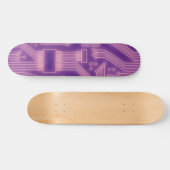 Circuitkaart Roze Persoonlijk Skateboard (Horizontaal)