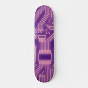 Circuitkaart Roze Persoonlijk Skateboard