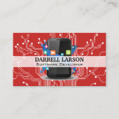 Circuitkaart | Smart Phone en Apps Visitekaartje (Voorkant)