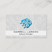 Circuitkaart | Technische Logo microchip Visitekaartje (Voorkant)