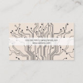 Circuitkaart | Technologie Visitekaartje (Achterkant)