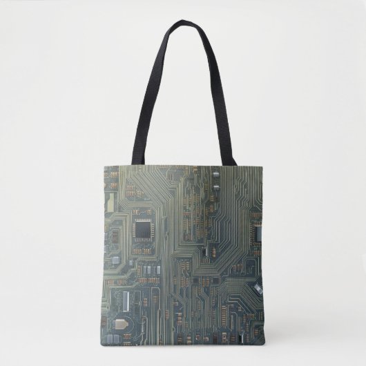 Circuitkaart Tote Bag (Voorkant)