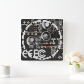 Circuitkaart Vierkante Klok (Huis)