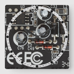 Circuitkaart Vierkante Klok