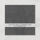 Circuitkaart Vierkante Visitekaartje (Achterkant)