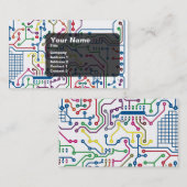 Circuitkaart Visitekaartje (Voorkant / Achterkant)