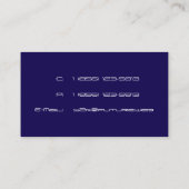 Circuitkaart Visitekaartje (Achterkant)