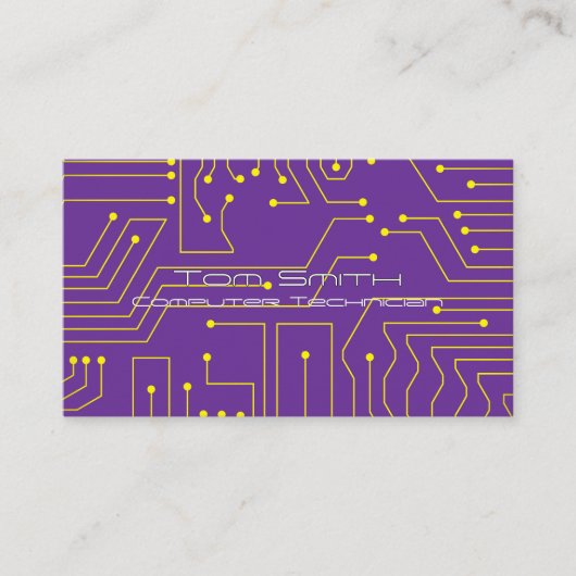 Circuitkaart Visitekaartje (Voorkant)