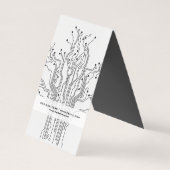 Circuitkaart Visitekaartje (Achterkant)