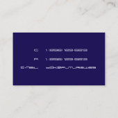 Circuitkaart Visitekaartje (Achterkant)