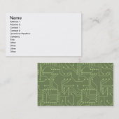 Circuitkaart Visitekaartje (Voorkant / Achterkant)