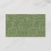 Circuitkaart Visitekaartje (Achterkant)