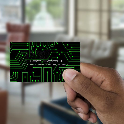Circuitkaart Visitekaartje