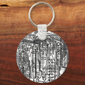 circuitketen sleutelhanger (Voorkant)