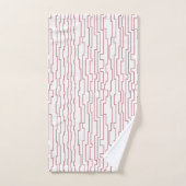 Circuitlijnen Bad Handdoek (Handdoek)