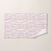 Circuitlijnen Bad Handdoek (Handdoek)