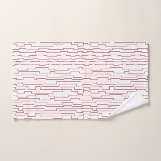 Circuitlijnen Bad Handdoek (Handdoek)