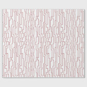 Circuitlijnen Cadeaupapier (Vlak)