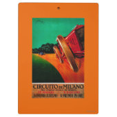 Circuito Di Milano  PosterEurope Klembord (Achterkant)
