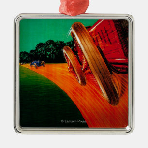 Circuito Di Milano  PosterEurope Metalen Ornament