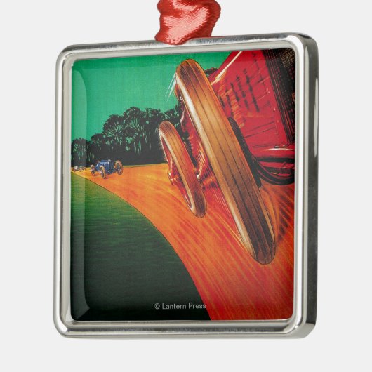 Circuito Di Milano  PosterEurope Metalen Ornament (Links)