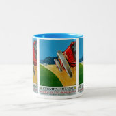 Circuito Di Milano Tweekleurige Koffiemok (Center)