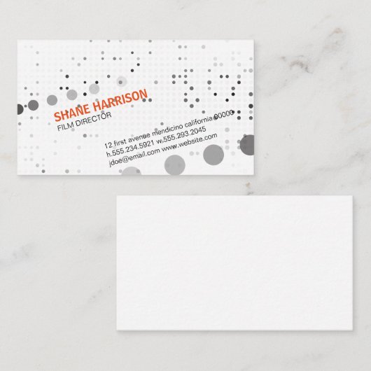 Circuitpatroon Visitekaartje (Voorkant / Achterkant)