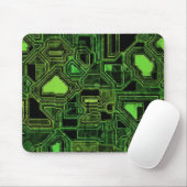Circuitry1 Mousepad Muismat (Met muis)