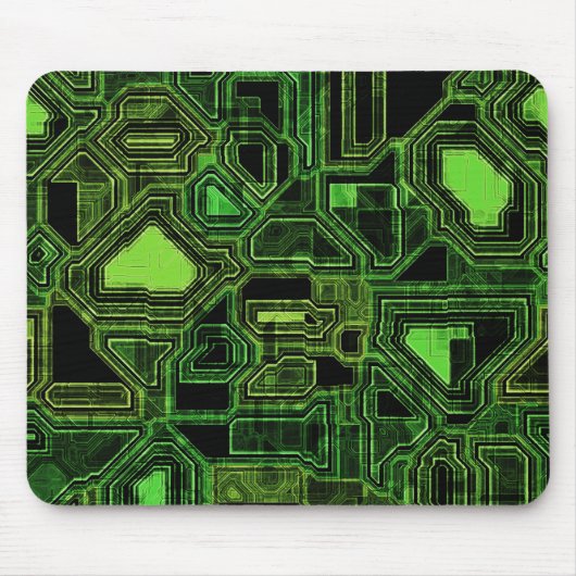 Circuitry1 Mousepad Muismat (Voorkant)