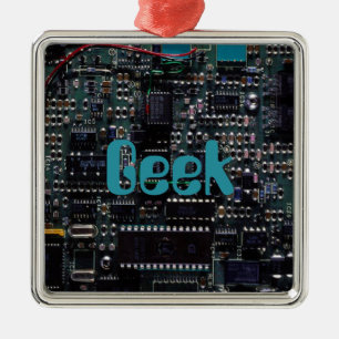 Circuitry Metalen Ornament