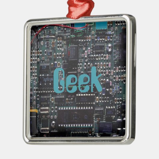 Circuitry Metalen Ornament (Links)