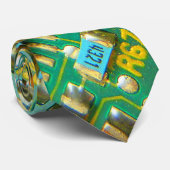 Circuitry Stropdas (Opgerold)