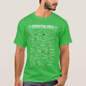 Circuits Formula One Cars Spanish gift T-shirt (Voorkant)