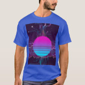Circuits of the Sun Vaporwave T-shirt (Voorkant)