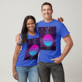 Circuits of the Sun Vaporwave T-shirt (Unisex)