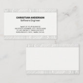 Circuits | Software programmeren Visitekaartje (Voorkant / Achterkant)