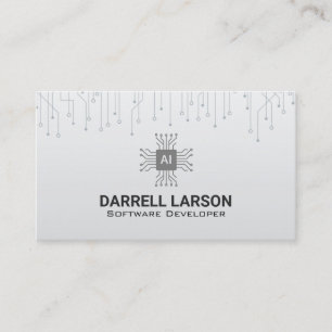 Circuity Logo Techniek Microchips Ai Visitekaartje