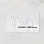 Circuity Logo | Techniek | Microchips | Ai Visitekaartje (Achterkant)