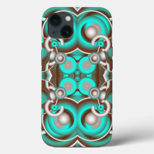 Circulair Celsius Concentric Circles Pattern Case-Mate iPhone Case