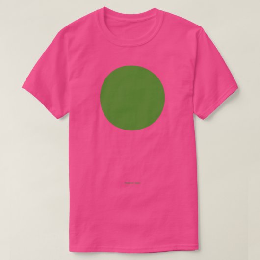 Circulair Crayola Maximum Groen T-shirt (Design voorkant)