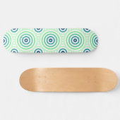 Circulair geometrisch patroon van de retroflector persoonlijk skateboard (Horizontaal)