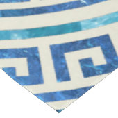 Circulair Grieks Meander Patroon - Griekse sleutel Tafelkleed (Gekanteld)